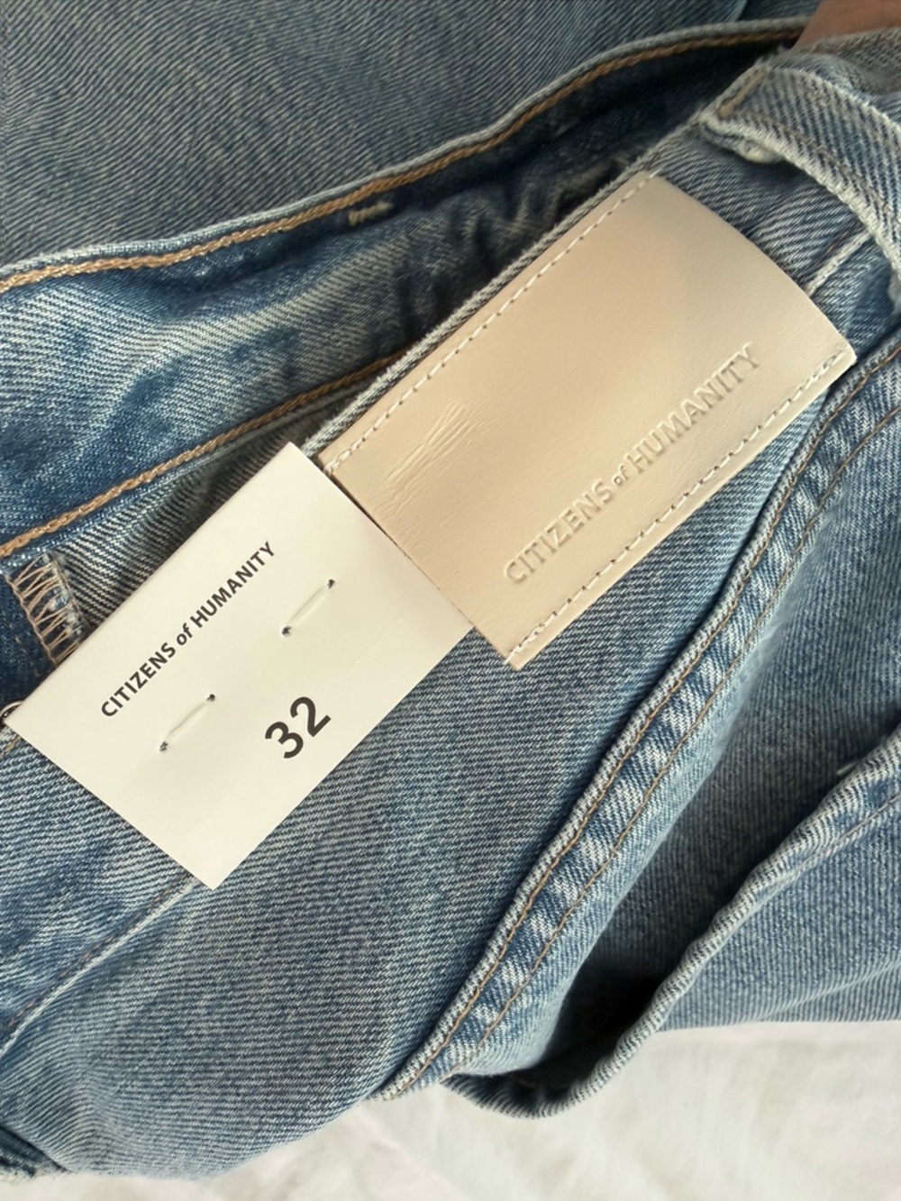 C of H Ayla Cuffed Baggy Jeans in Skylight NWT 0740/0765 - Picture 11 of 16